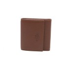 Portemonnee Cognac leder PM 23809 Yves Renard